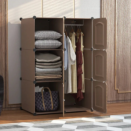 Dulap Modular, 6 Usi, Naimeed D4787, Maro