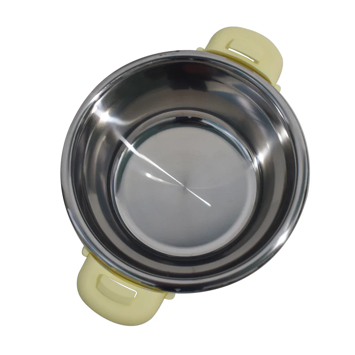 Caserola termica, set 5 piese, cu interior din inox, Naimeed D4799, Crem