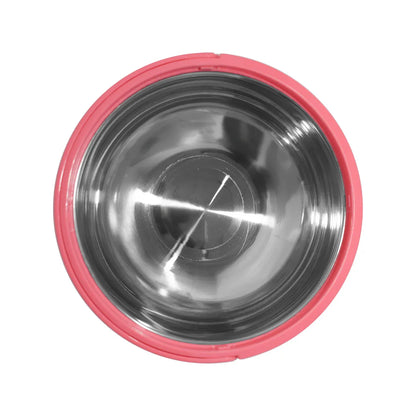 Caserola termica, set 2 piese, interior din inox, Naimeed D4805, Rosu
