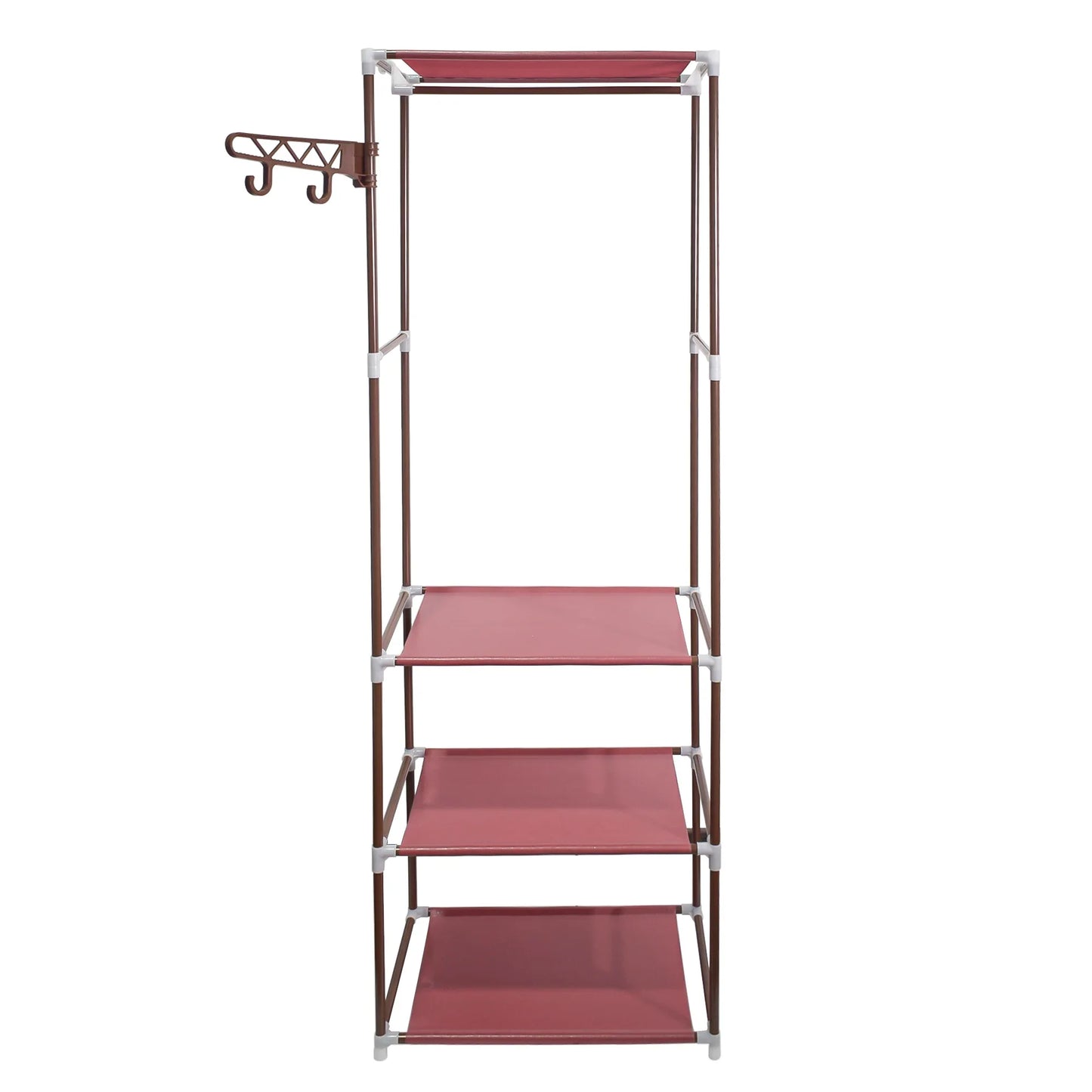 Dulap pentru haine, 3 polite, Naimeed D4832M, Maro