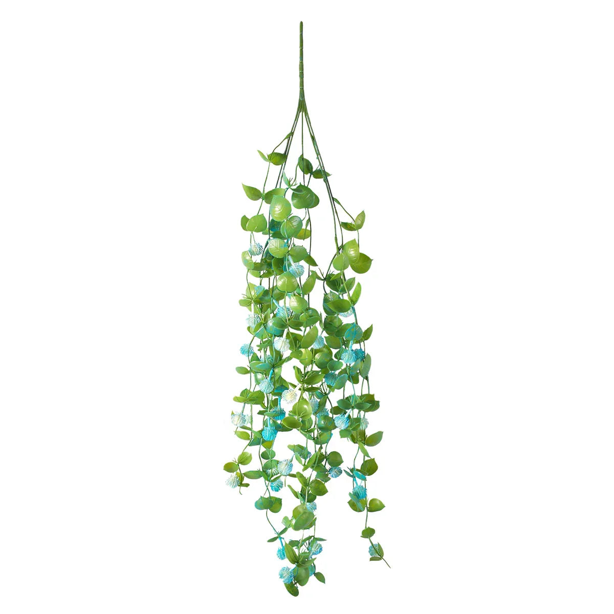 Planta artificiala curgatoare, inaltime 90cm, Naimeed D4862, Albastru