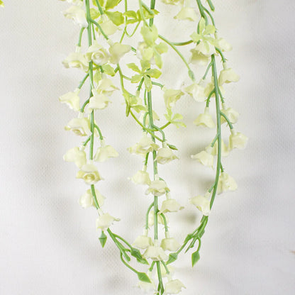 Planta artificiala curgatoare, inaltime 95cm, Naimeed D4863, Alb