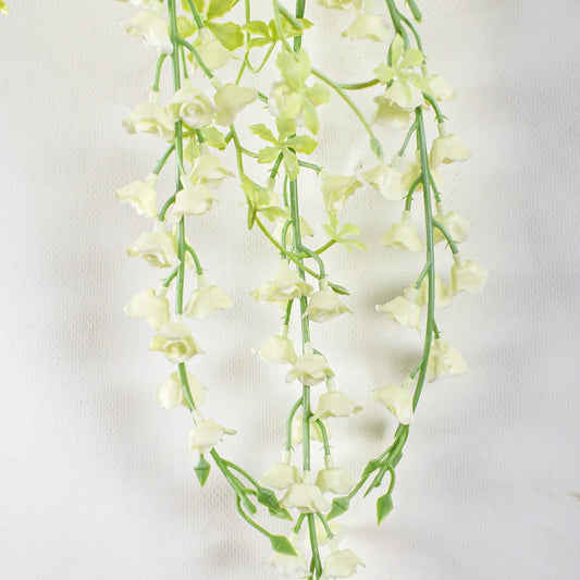 Planta artificiala curgatoare, inaltime 95cm, Naimeed D4863, Alb