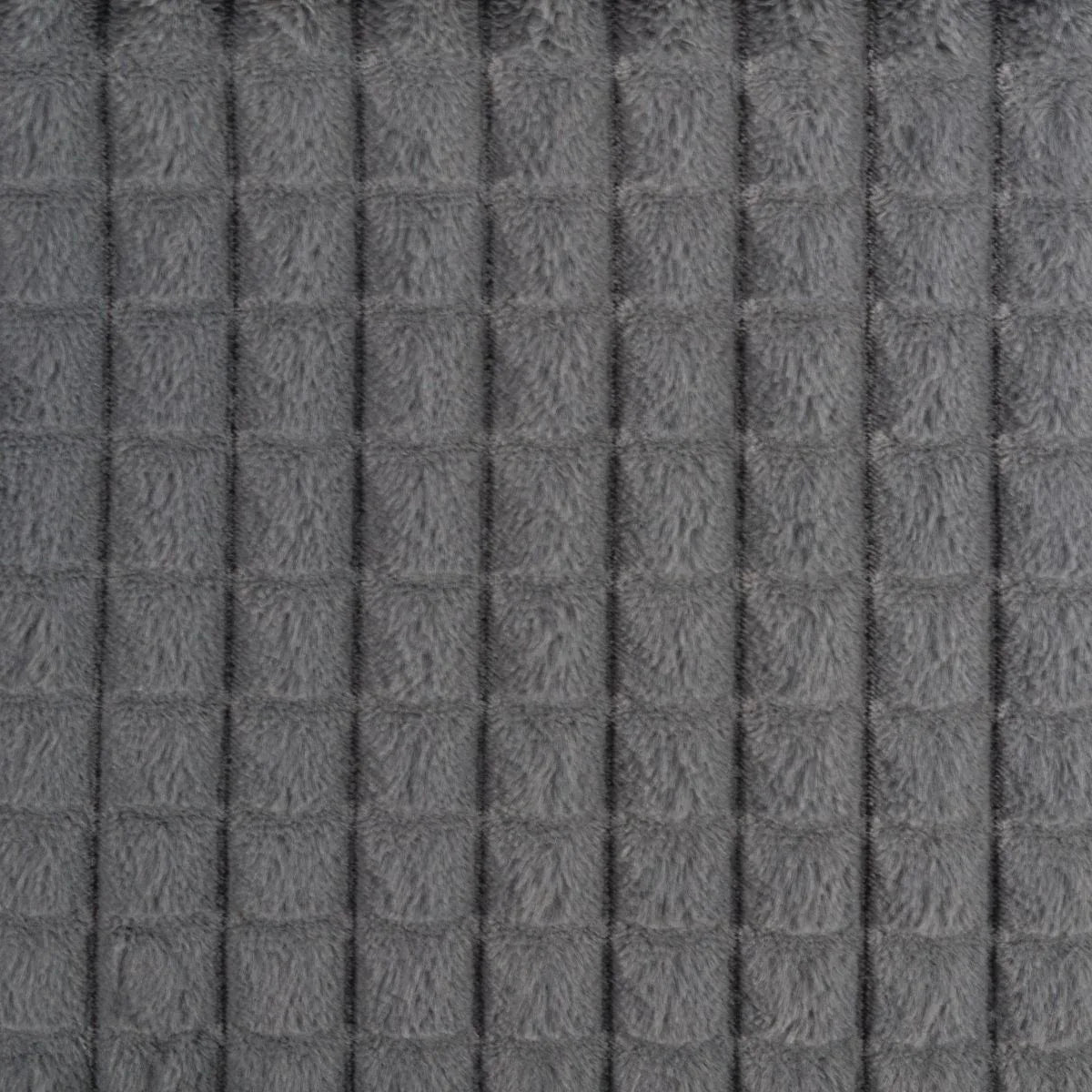 Cuvertura Canapea, Naimeed D4880M, 70x210cm, poliester, pufoasa, matlasata, Gri Inchis