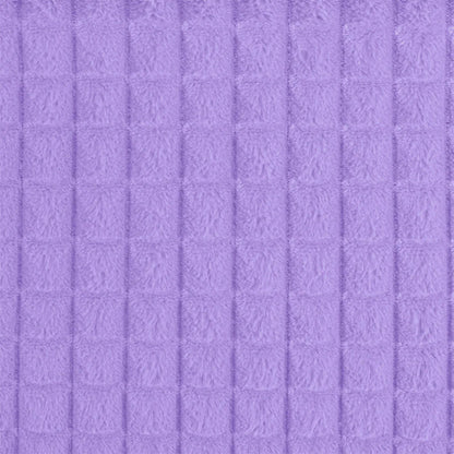 Cuvertura Canapea, Naimeed D4883S, 70x150cm, poliester, pufoasa, matlasata, Mov