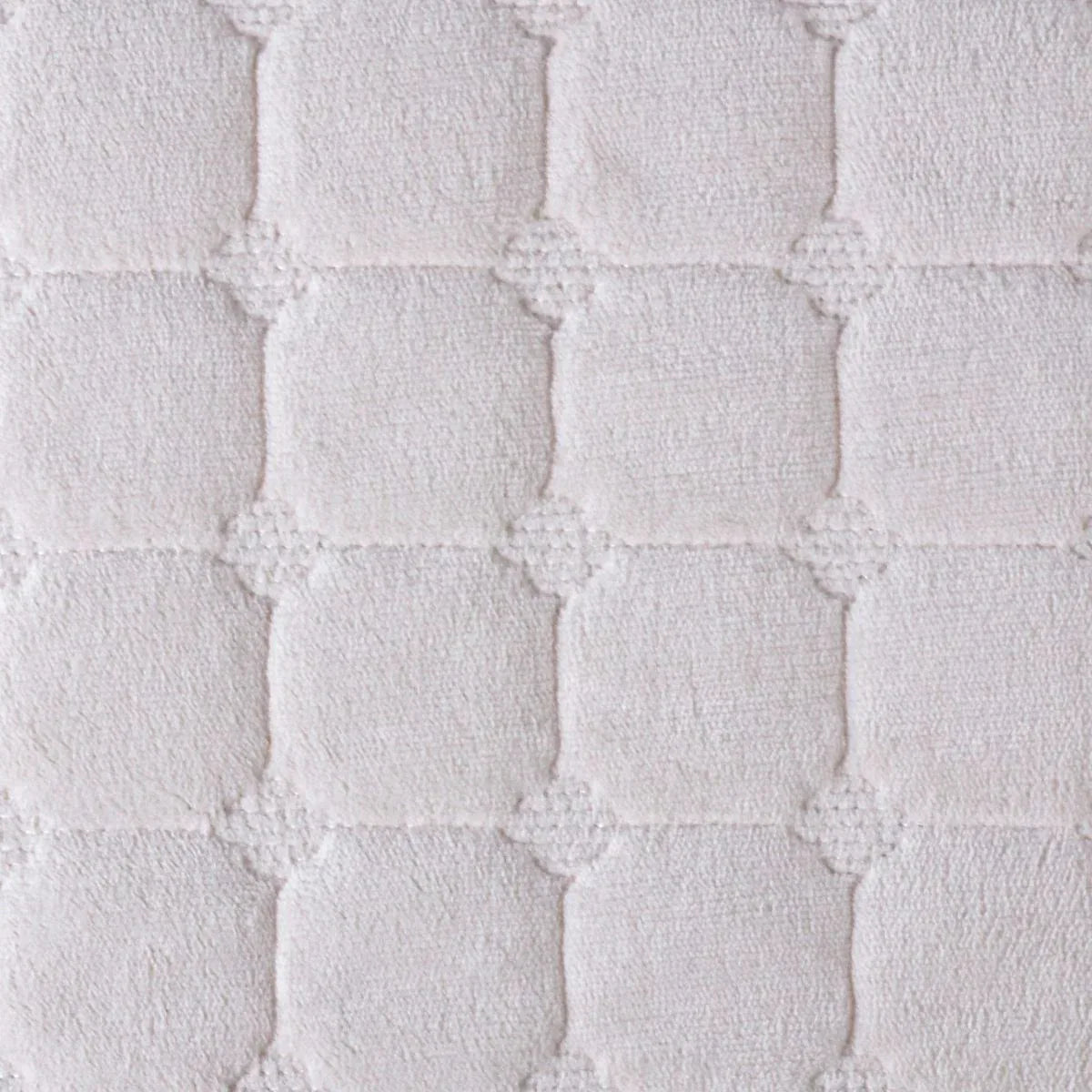 Cuvertura Canapea, Naimeed D4884M, 70x210cm, poliester, pufoasa, matlasata, Alb