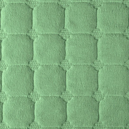 Cuvertura Canapea, Naimeed D4886S, 70x150cm, poliester, pufoasa, matlasata, Verde