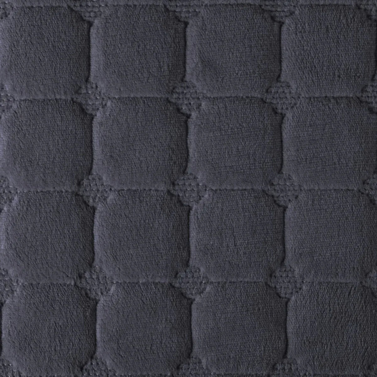 Cuvertura Canapea, Naimeed D4888L, 70x240cm, poliester, pufoasa, matlasata, Negru