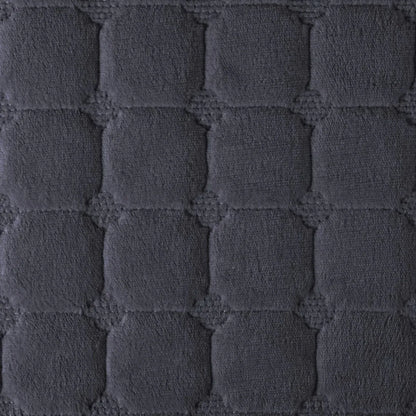 Cuvertura Canapea, Naimeed D4888M, 70x210cm, poliester, pufoasa, matlasata, Negru