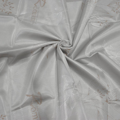 Set lenjerie pat dublu, latime 180cm, Naimeed D4913, Gri