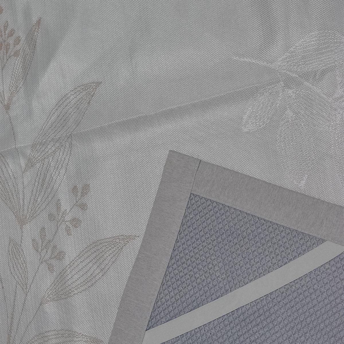 Set lenjerie pat dublu, latime 145cm, Naimeed D4913, Gri