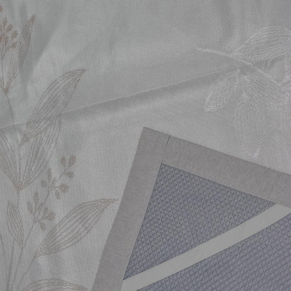Set lenjerie pat dublu, latime 145cm, Naimeed D4913, Gri