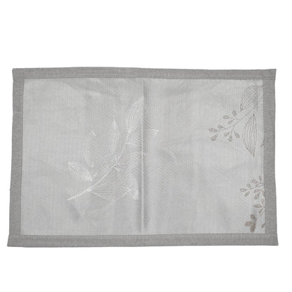 Set lenjerie pat dublu, latime 145cm, Naimeed D4913, Gri