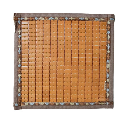 Perna scaun, model din lemn de bambus, Naimeed D4914, Maro