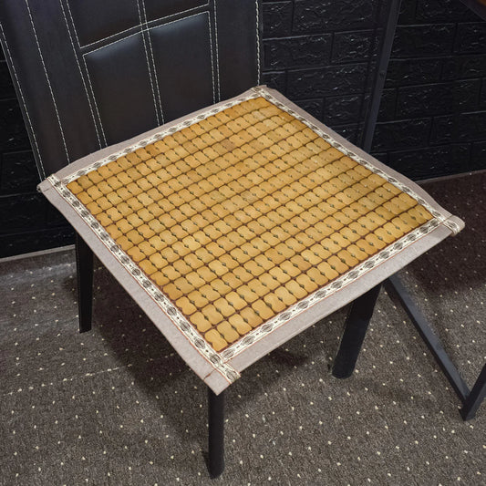 Perna scaun, model din lemn de bambus, Naimeed D4914, Maro