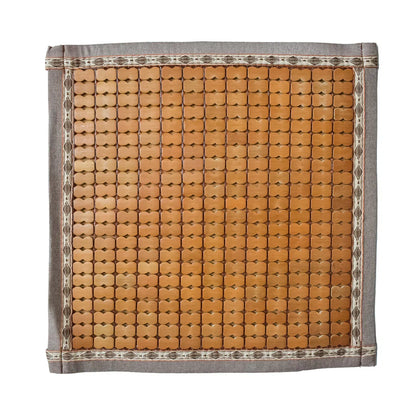 Perna scaun, model din lemn de bambus, Naimeed D4914, Maro