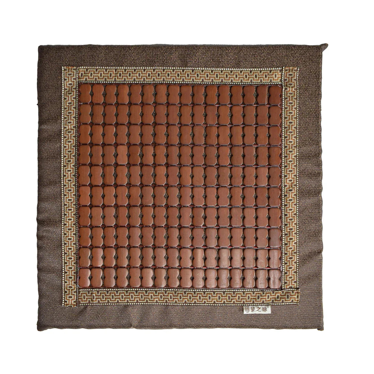 Perna scaun, model din bambus, Naimeed D4917, Maro