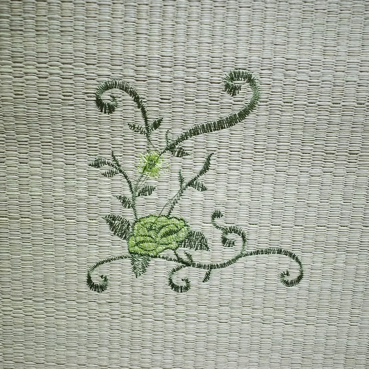 Topper saltea, din bambus, pliabil, Naimeed D4937, Verde