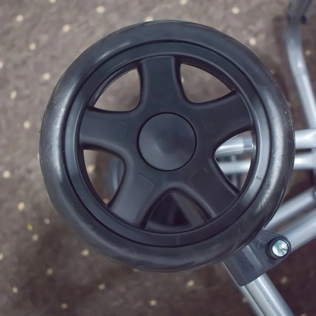 Carucior de piata pliabil, Naimeed D4941, 2 roti, 37 L, Rosu