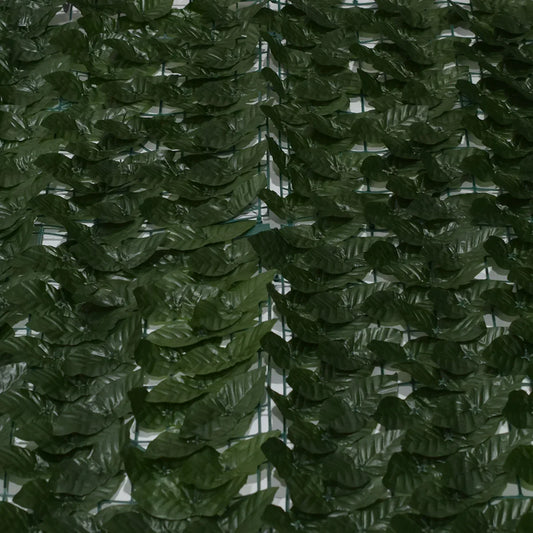 Plasa gard, frunze artificiale, Naimeed D4957, paravan pentru balcon, terasa si gard, Verde