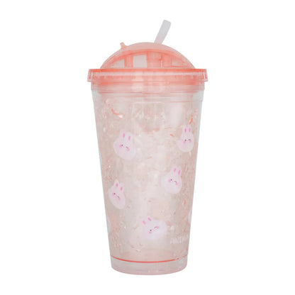 Pahar cu capac, Frosty Mug, Naimeed D5019, Iepuras-Roz