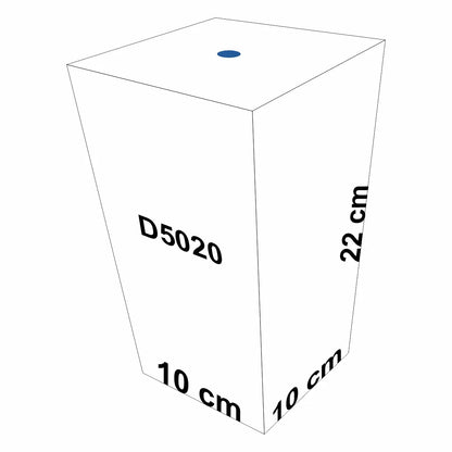 Pahar cu capac si pai, Naimeed D5020, Albastru-unicorn
