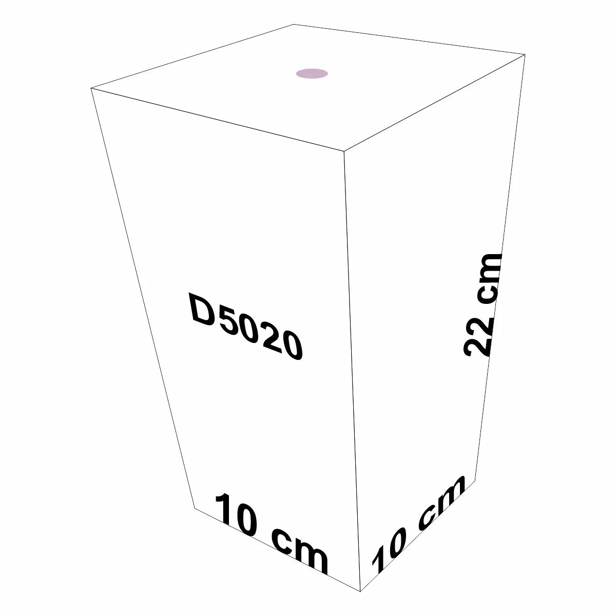 Pahar cu capac si pai, Naimeed D5020, Mov-unicorn