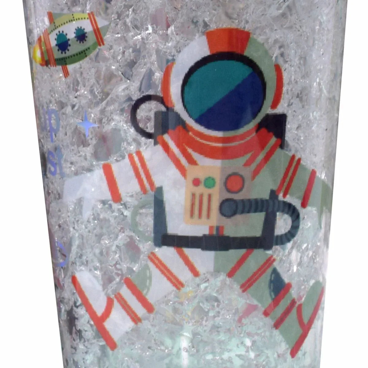 Pahar cu capac, Naimeed D5023 , Astronaut-Portocaliu