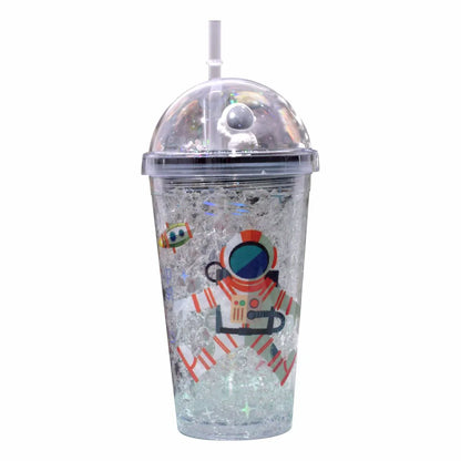 Pahar cu capac, Naimeed D5023 , Astronaut-Portocaliu