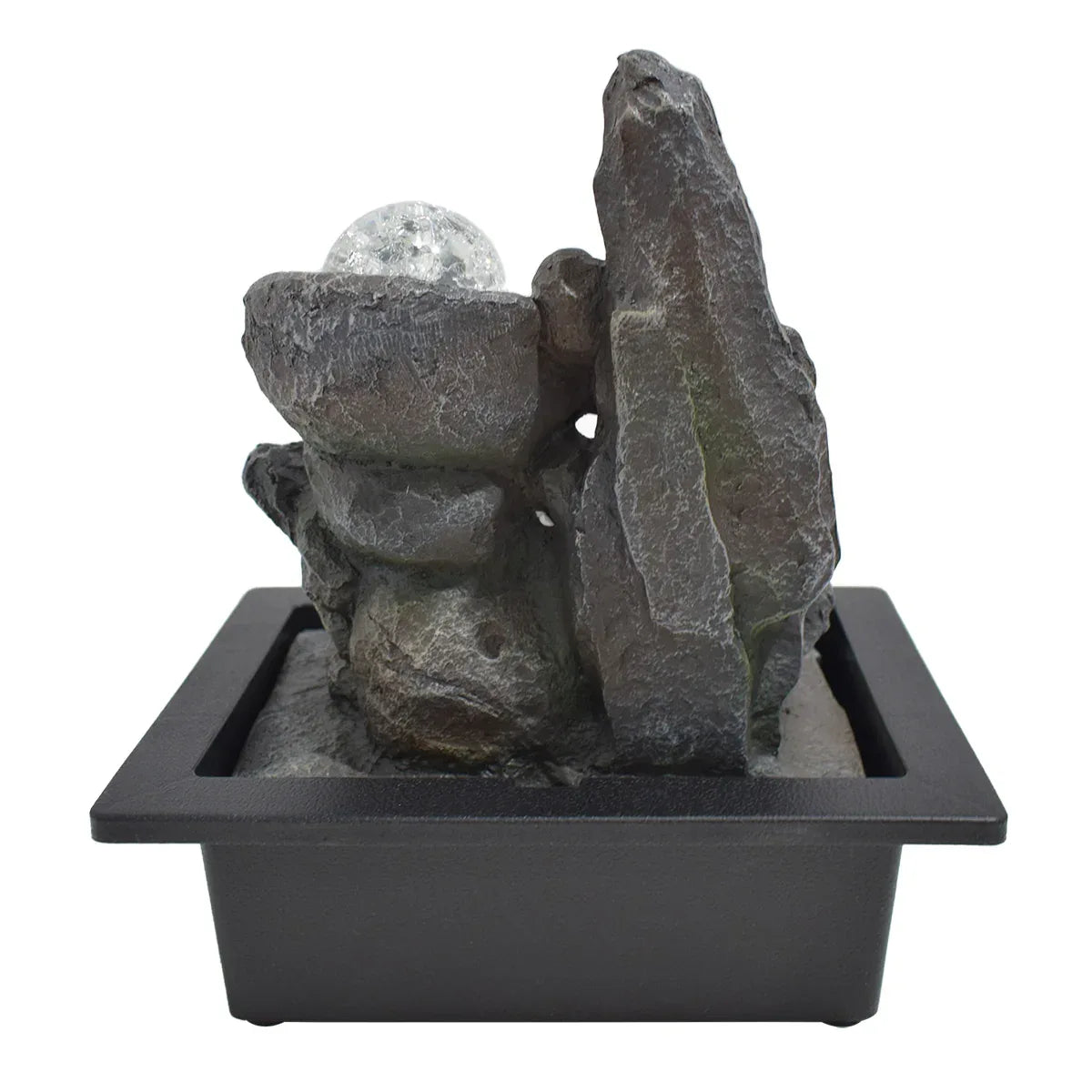 Fantana arteziana, Feng Shui, LED, pompa submersibila, Naimeed D5053, 23x18x28cm