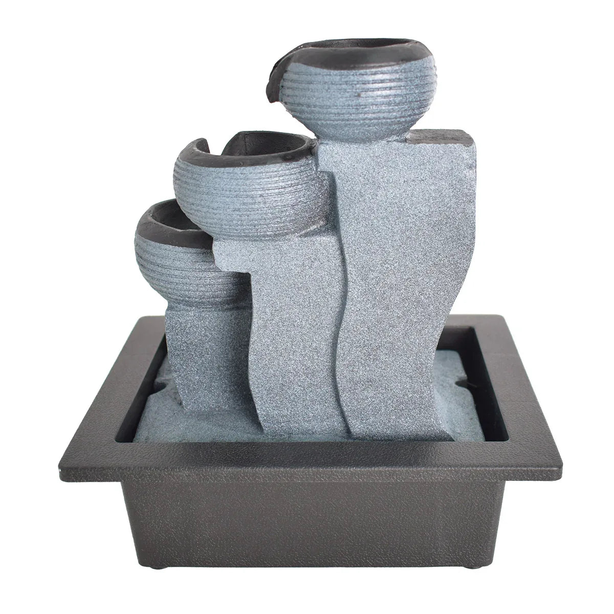 Fantana arteziana, Feng Shui, LED, pompa submersibila, Naimeed D5056, 23x18x29cm