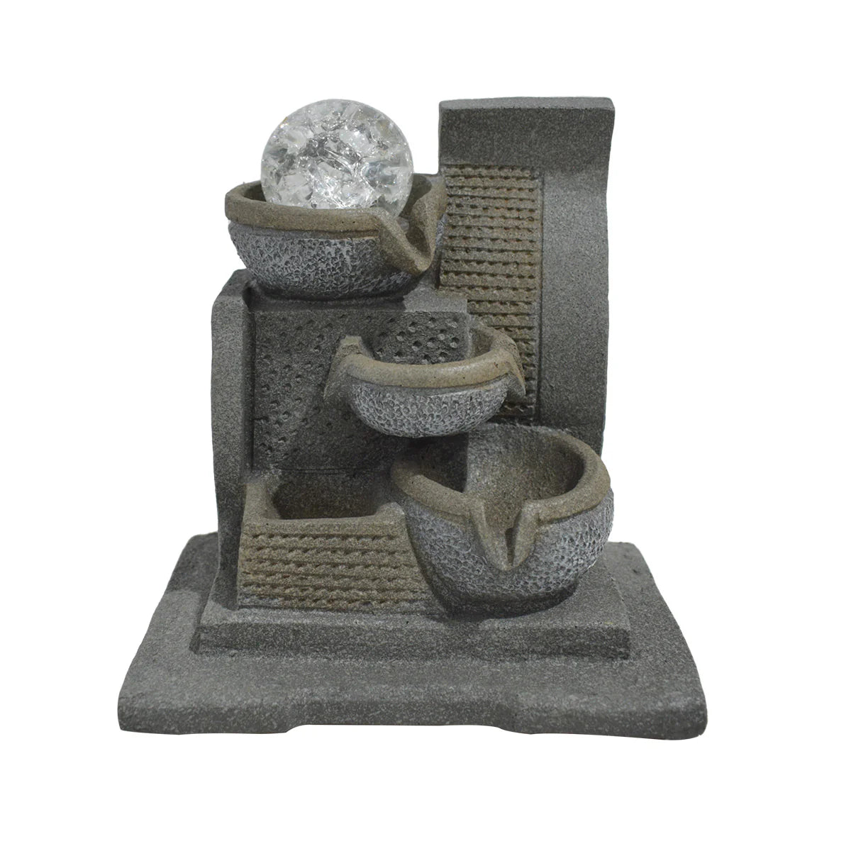 Fantana arteziana, Feng Shui, LED, pompa submersibila, Naimeed D5059, 23x18x26cm