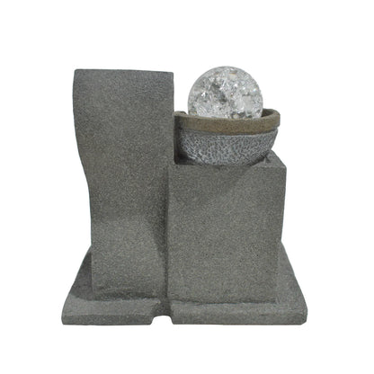 Fantana arteziana, Feng Shui, LED, pompa submersibila, Naimeed D5059, 23x18x26cm