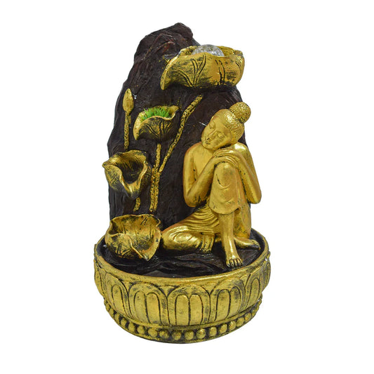 Fantana arteziana, Feng Shui, LED, pompa submersibila, Naimeed D5067, 24x21x38cm