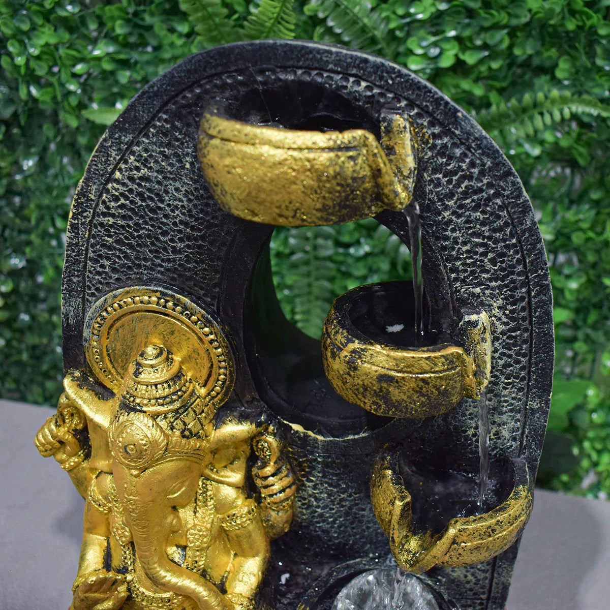 Fantana arteziana, Feng Shui, LED, pompa submersibila, Naimeed D5068, 23x23x39cm