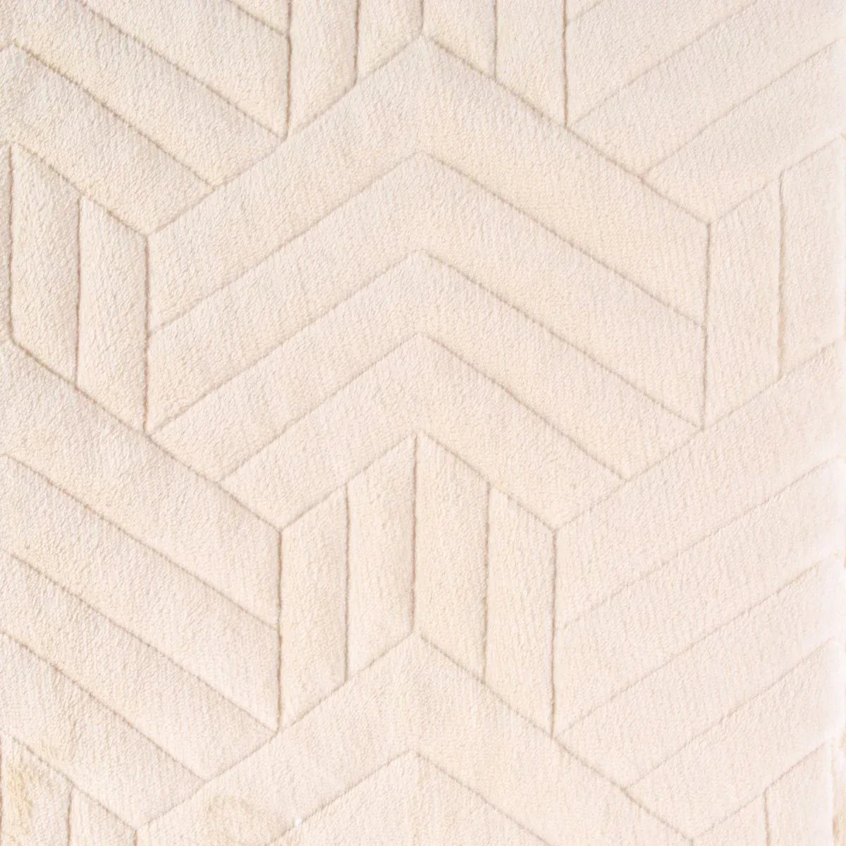 Cuvertura Canapea, Naimeed D5117S, 70x150cm, poliester, pufoasa, matlasata, Crem