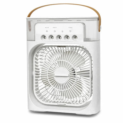 Ventilator, umidificator, Naimeed D5120, alimentare USB, Alb
