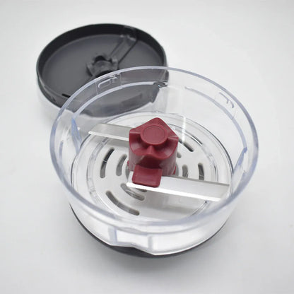 Mini Tocator Manual, pentru Usturoi, Legume, Naimeed D5161, Alb