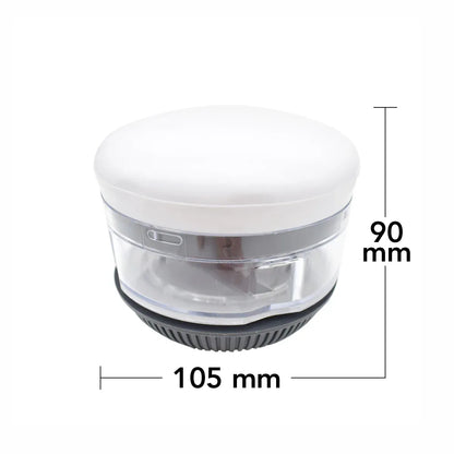 Mini Tocator Manual, pentru Usturoi, Legume, Naimeed D5161, Alb