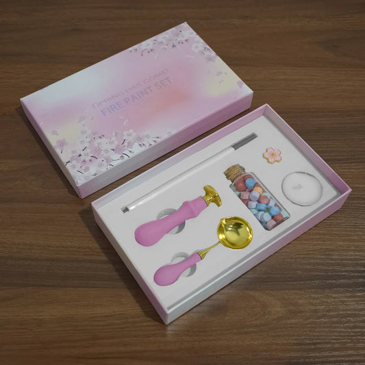 Set 6 piese, sigiliu ceara, Naimeed D5217, Mov