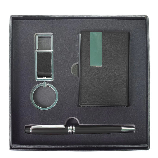 Set 3 piese, Naimeed D5250, pix, portcard, breloc, Negru