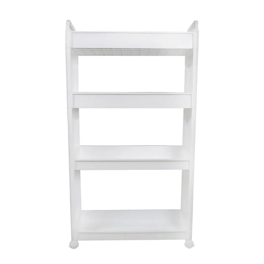 Raft multifunctional, 4 niveluri, Naimeed D5280, Alb, 56x18x93cm