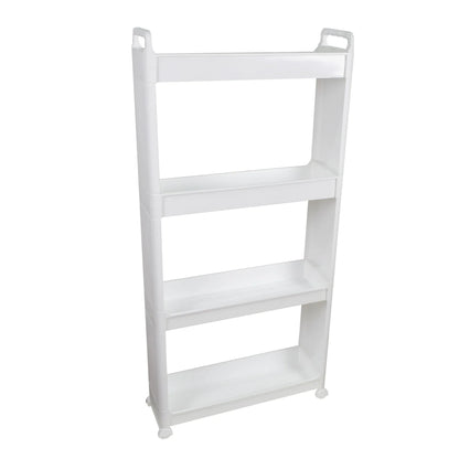Raft multifunctional, 4 niveluri, Naimeed D5281, Alb, 56x18x115cm