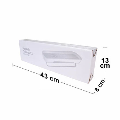 Etajera baie, multifunctionala, Naimeed D5324, 12x42x7cm Alb