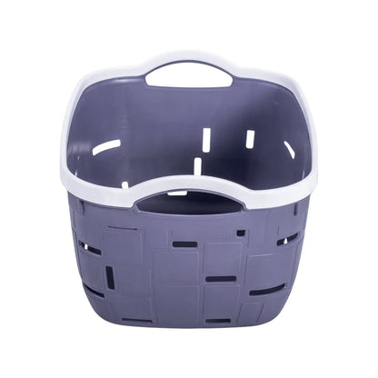 Cos depozitare, Naimeed D5341, plastic, 34x27x20 cm, Gri inchis