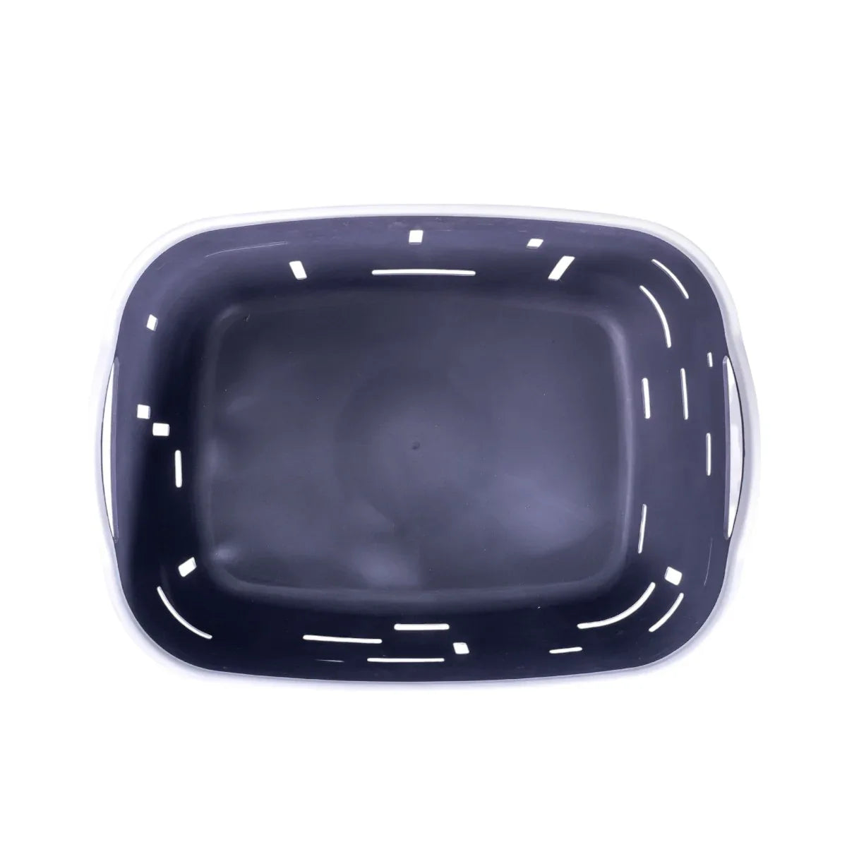 Cos depozitare, Naimeed D5341, plastic, 34x27x20 cm, Gri inchis