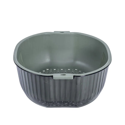 Set strecuratoare cu bol detasabil, Naimeed D5348, plastic, 31x27X12cm, Verde