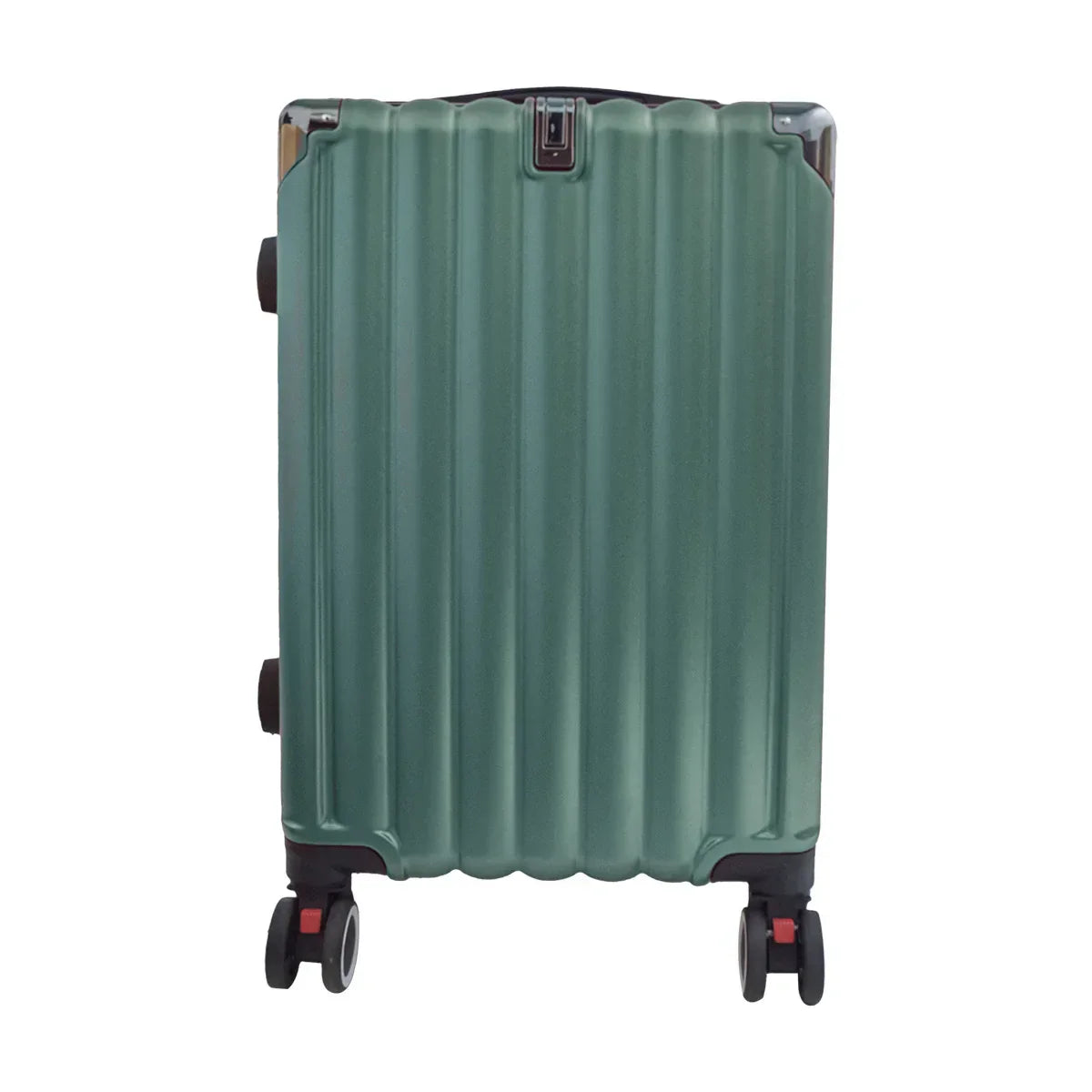 Troler voiaj, Naimeed D5388S, 4 roti duble 360 grade, ABS, inchidere cifru, Verde, 38x23x60cm