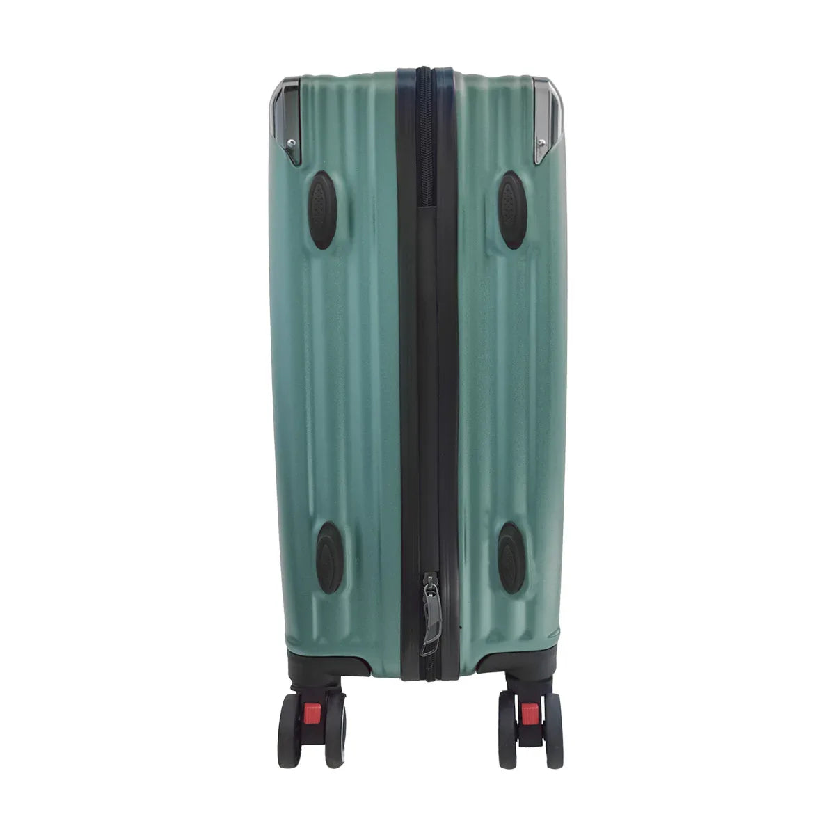 Troler voiaj, Naimeed D5388S, 4 roti duble 360 grade, ABS, inchidere cifru, Verde, 38x23x60cm