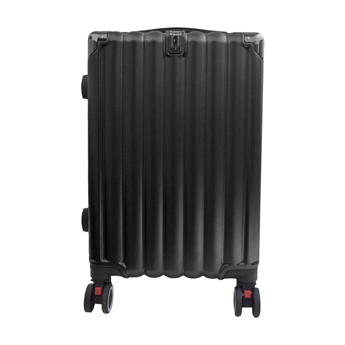 Troler voiaj, Naimeed D5391M, 4 roti duble 360 grade, ABS, inchidere cifru, Negru, 42x27x68cm